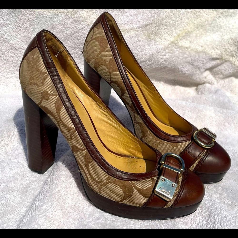 Coach Tinsley signature C heel US sz 7